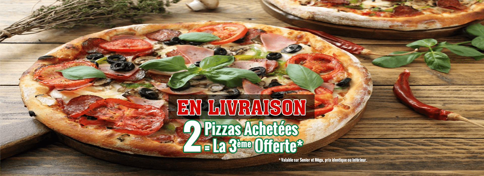 En Livraison Pizza 7j/7